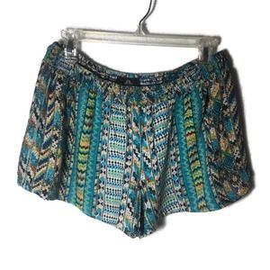 Angie Women's Shorts - Boho Aztec Print Festival